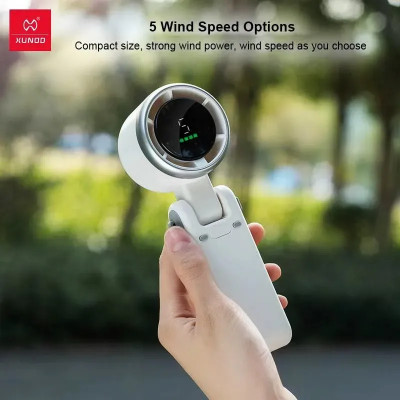 Turbo fan 5 speed with 1600mAh battery